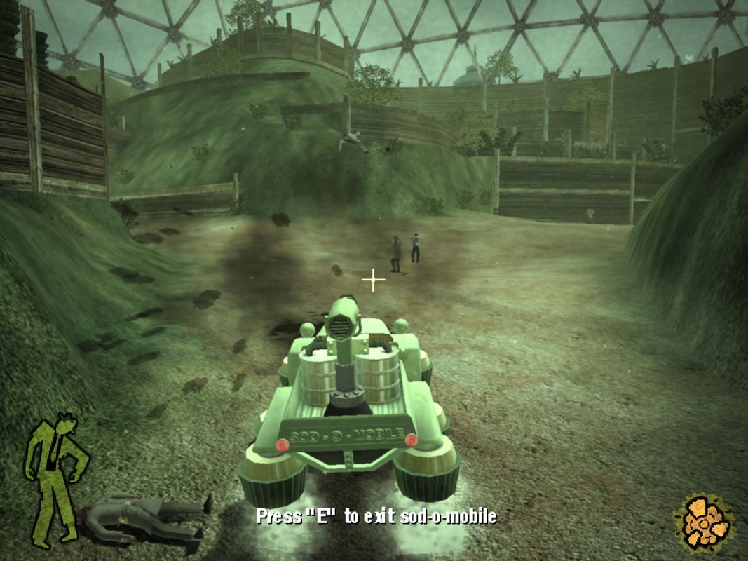 Stubbs the Zombie in Rebel Without a Pulse screenshot 3 for Xbox